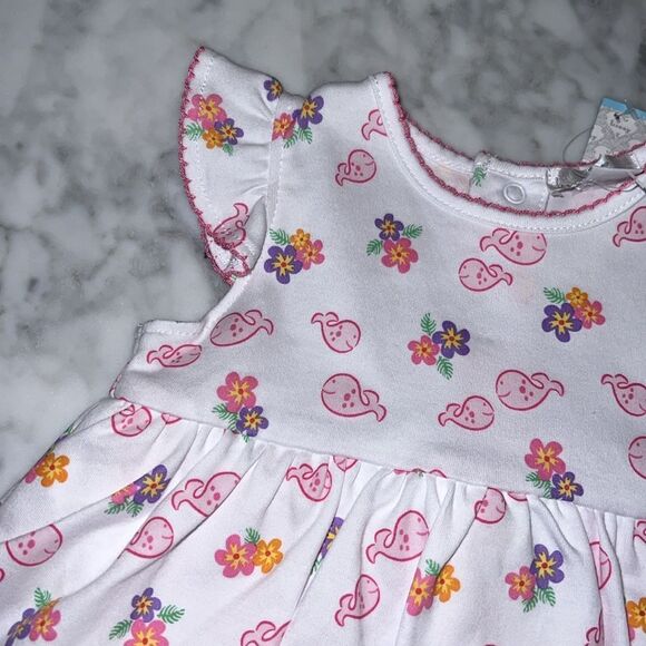 NWT KISSY KISSY PIMA COTTON BODYSUIT DRESS - Picture 4 of 7